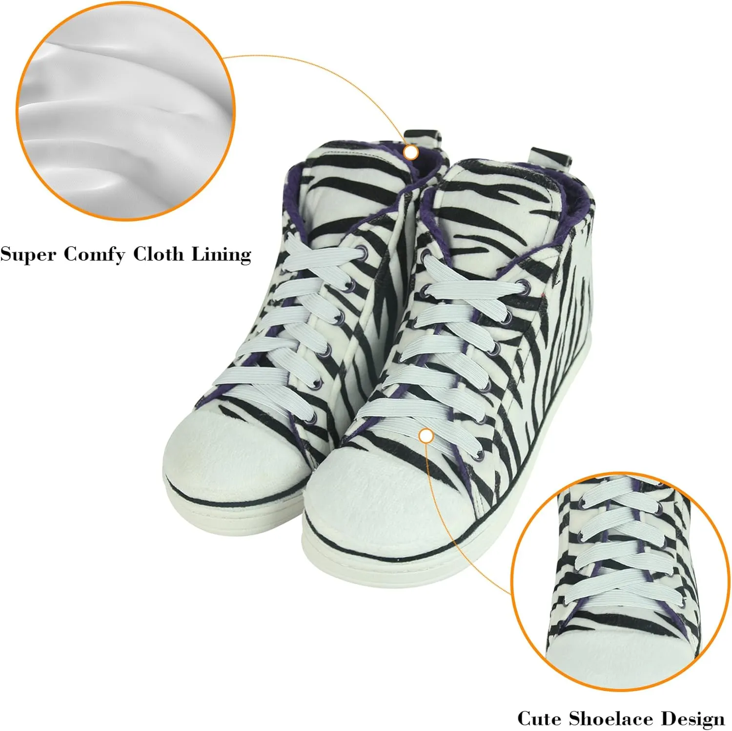 Home Slipper Women's Warm Winter Plush Indoor House Outdoor Sneaker Slippers Boots