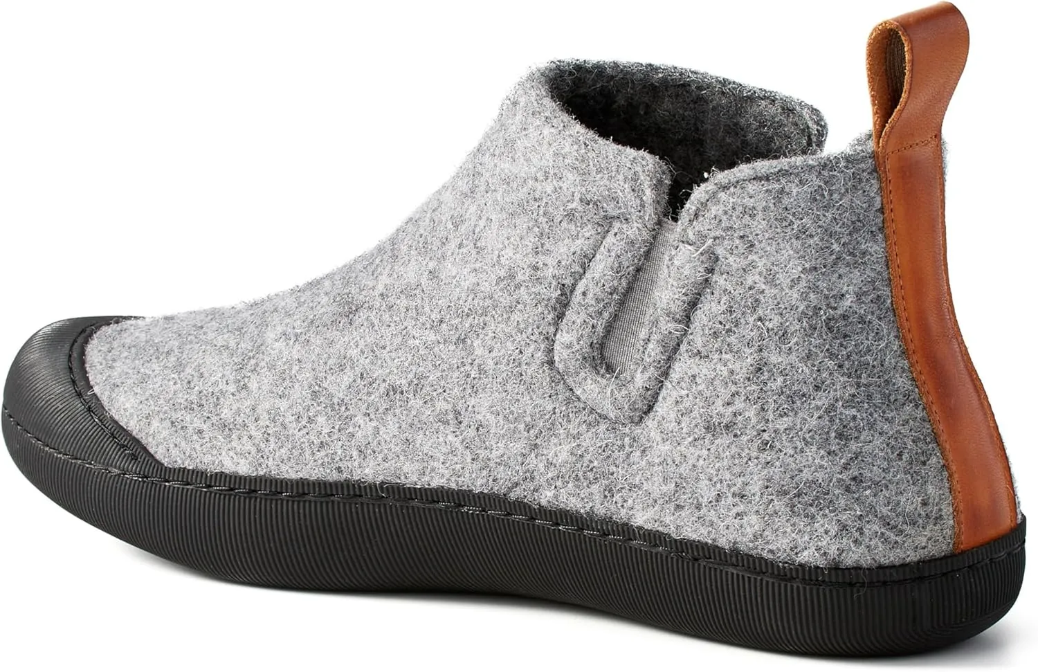 Huckberry Greys Men's Outdoor Slipper Boot, Upper Wool Blend & Recycled Rubber Outsole, Reinforced Toe Box