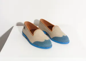 Intelligent Wingtip Practical Loafer Blue in