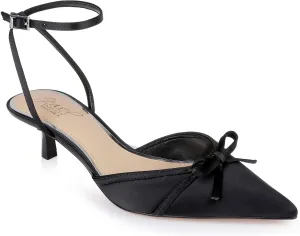 Jewel Badgley Mischka Talasia Pointed Toe Kitten Heels