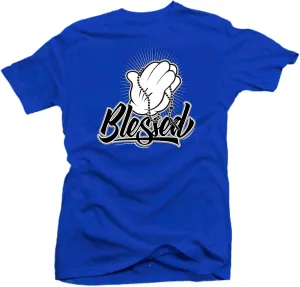 Jordan Retro 3 Varsity Royal Blue Match Tees