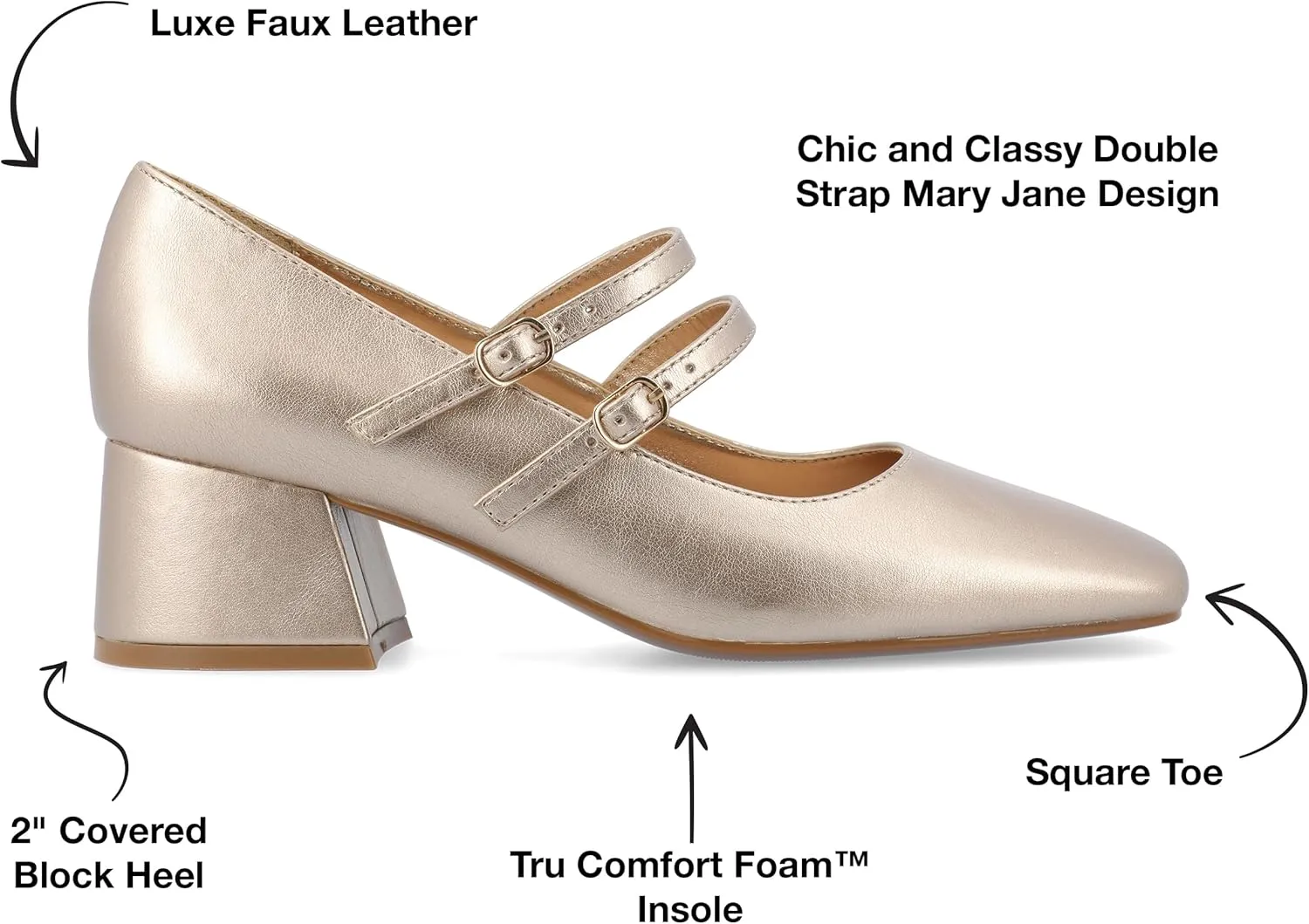 Journee Collection Women's Nally Pump