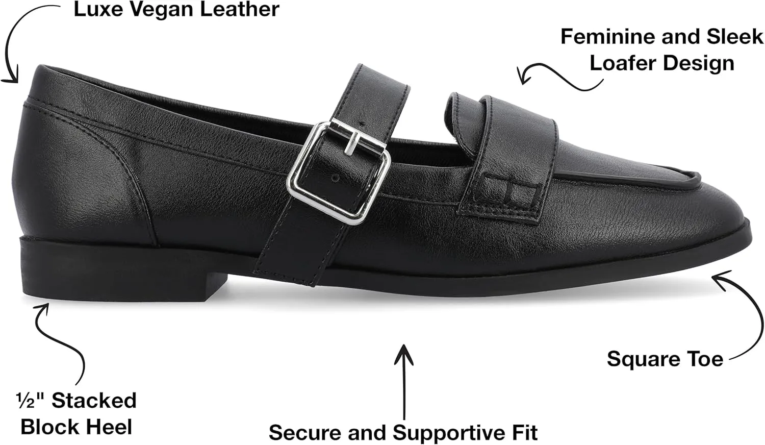 Journee Collection Women's Tru Comfort Foam Caspian Flats Loafer