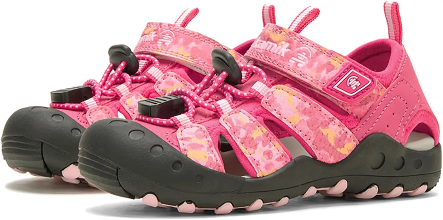 Kamik Girl's Crab Print Sport Sandal