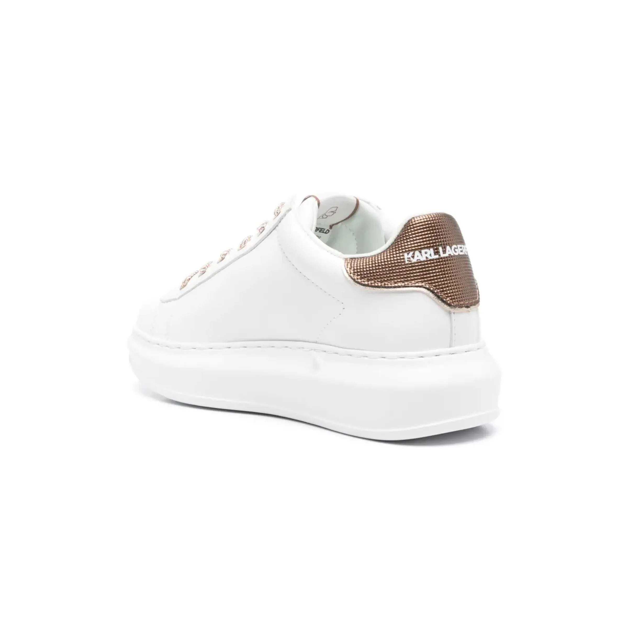 Karl Sneaker Ladies Sneaker Kapri Metalmesh Bronze