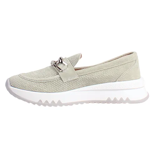 Kate Appleby Ladies Wedge Loafers - Sawston - Sage