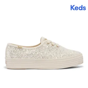Keds Womens' Point Glitter Cel Cream (WF68124)