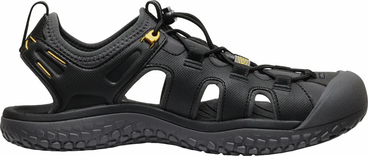 KEEN 1022246 Men's SOLR Sandal - Black/Gold