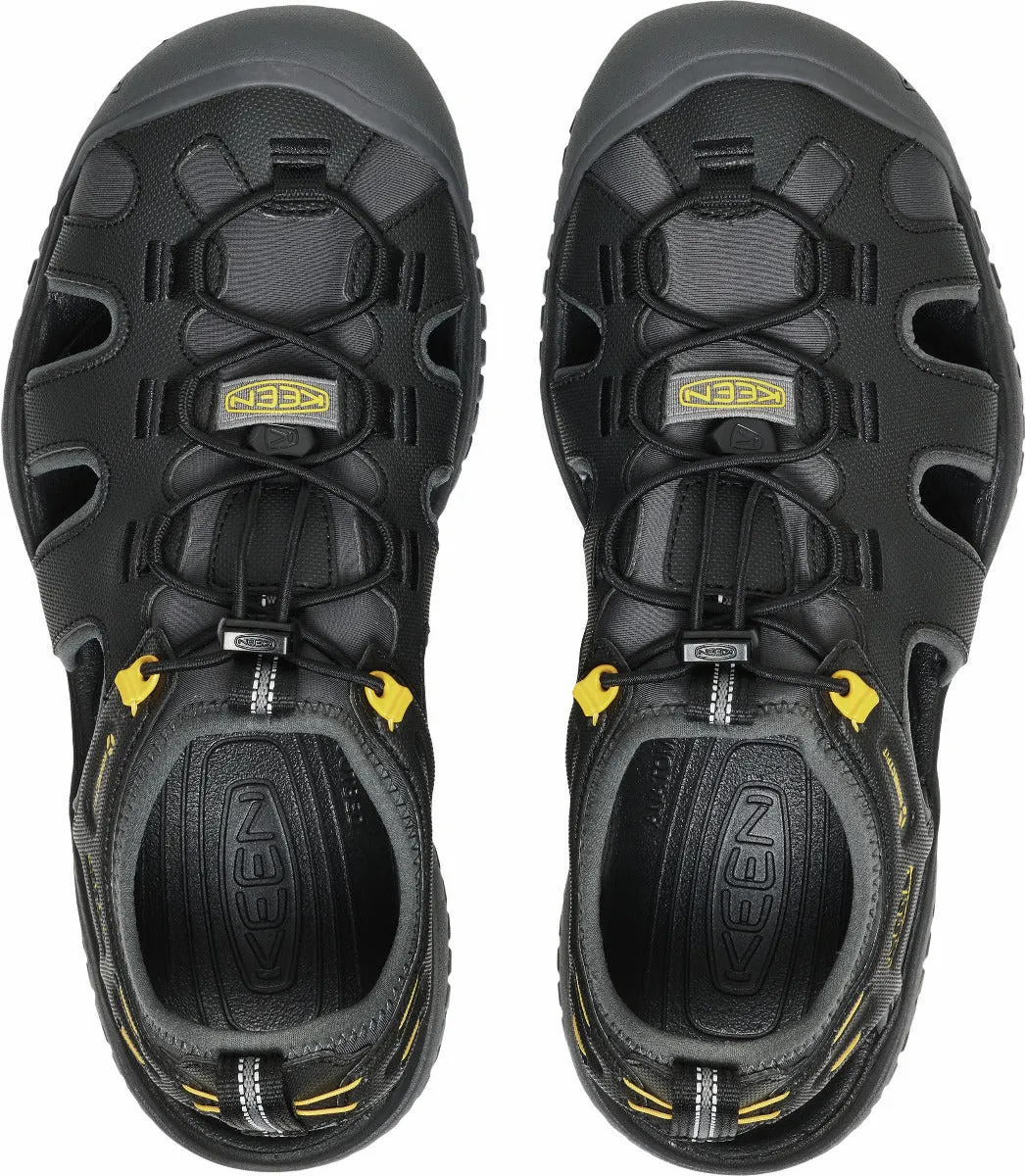 KEEN 1022246 Men's SOLR Sandal - Black/Gold