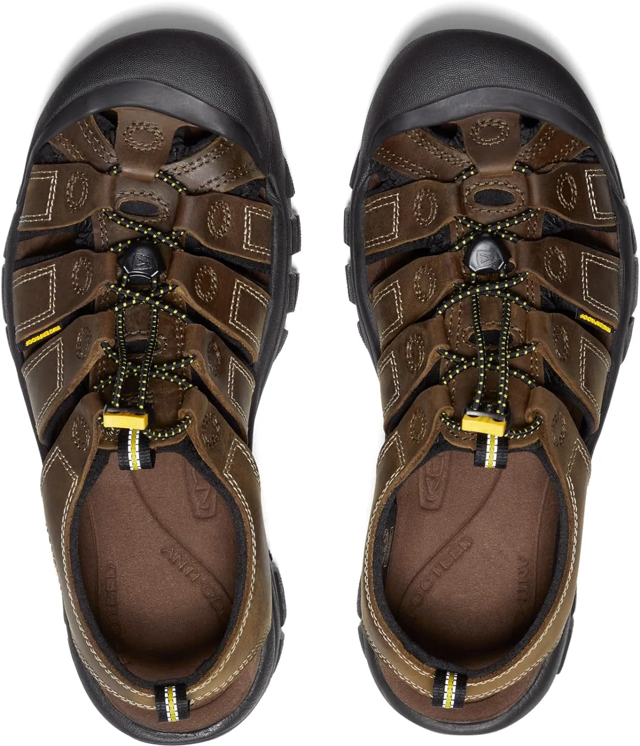 KEEN Men's Newport Closed Toe Comfortable Durable Leather Water Sandals