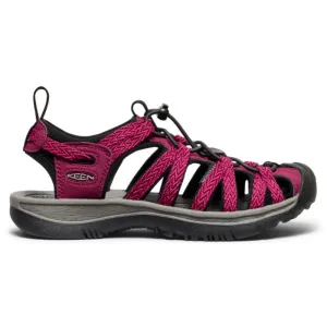 Keen Whisper Beaujolais/Black Sandal (Women's)