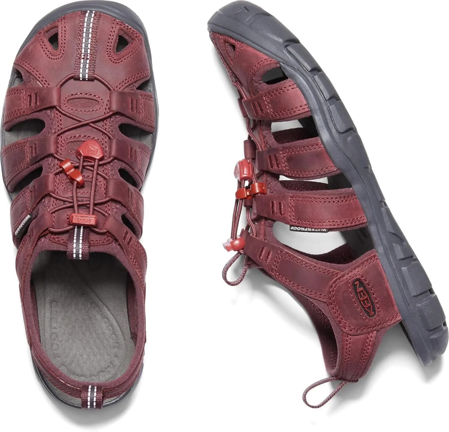 KEEN Women's Clearwater CNX Leather Sandal