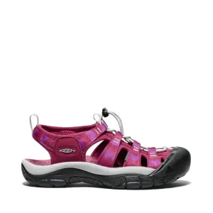 KEEN Women's Newport H2 Waterproof Sandal (Beaujolais/Star White)