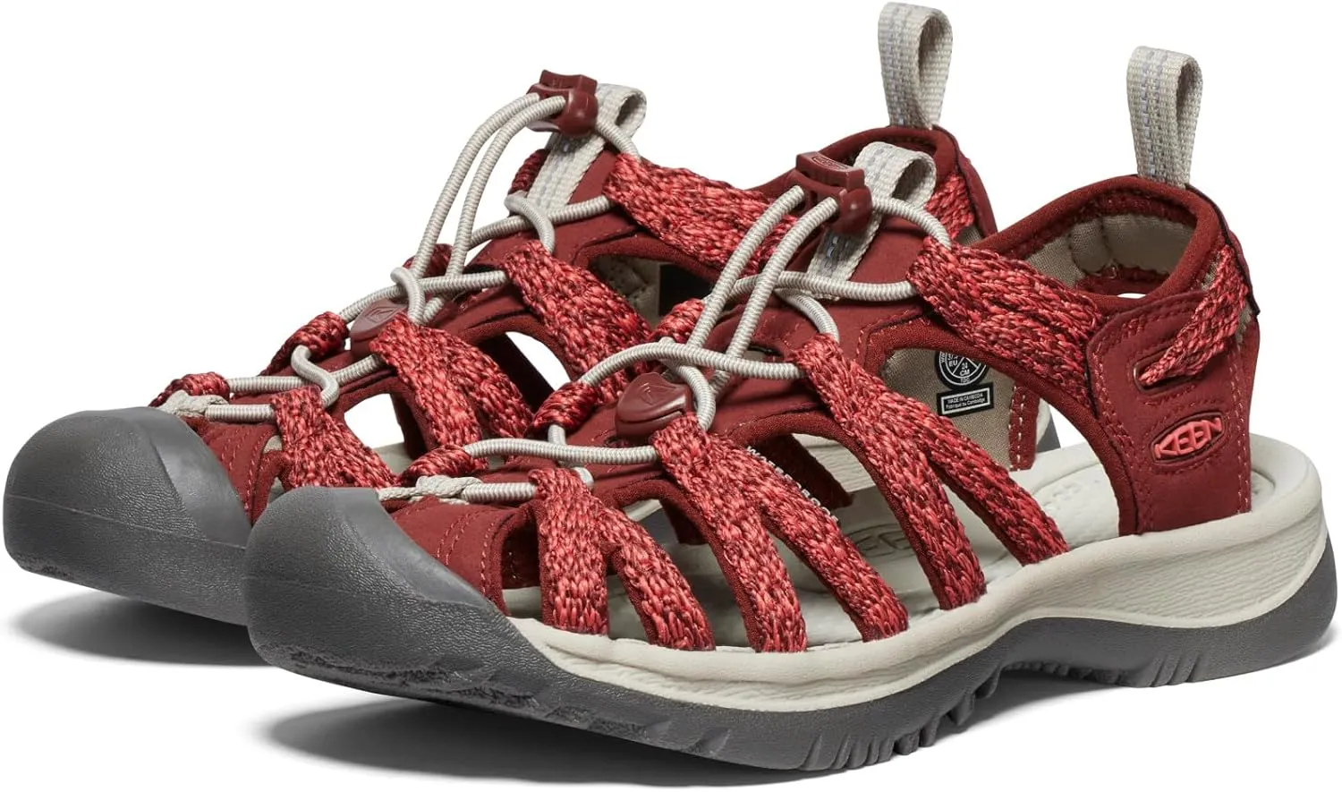 KEEN Women's Whisper Closed Toe Sport Sandal