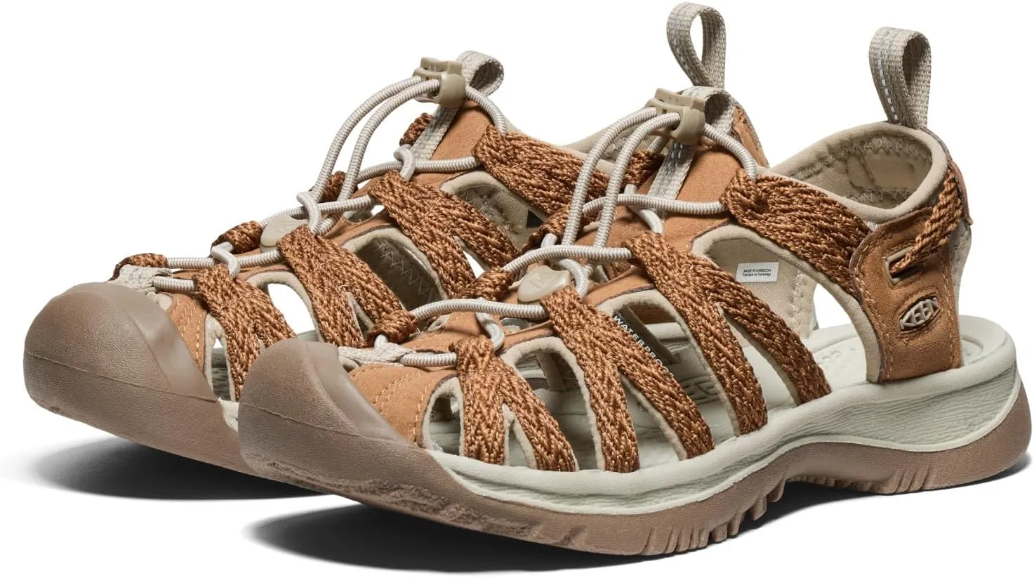 KEEN Women's Whisper Closed Toe Sport Sandal