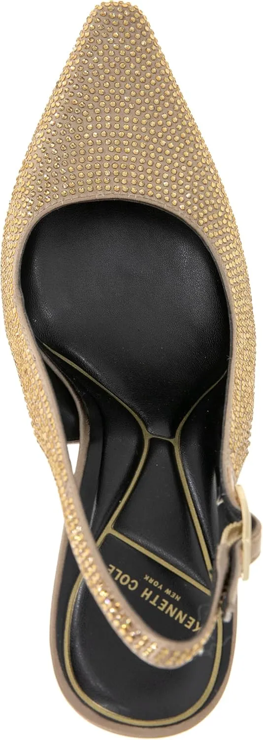 Kenneth Cole New York Women's Quinnly Sling Crystal Pump