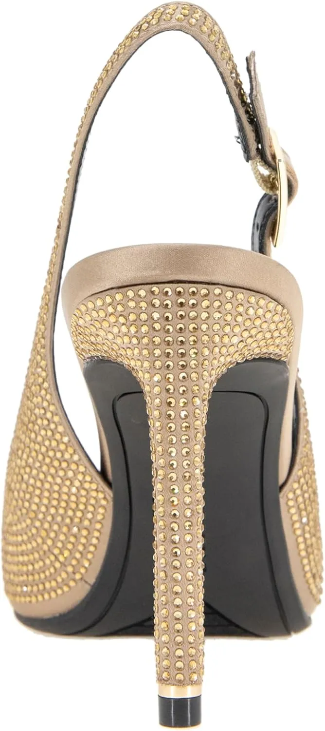 Kenneth Cole New York Women's Quinnly Sling Crystal Pump