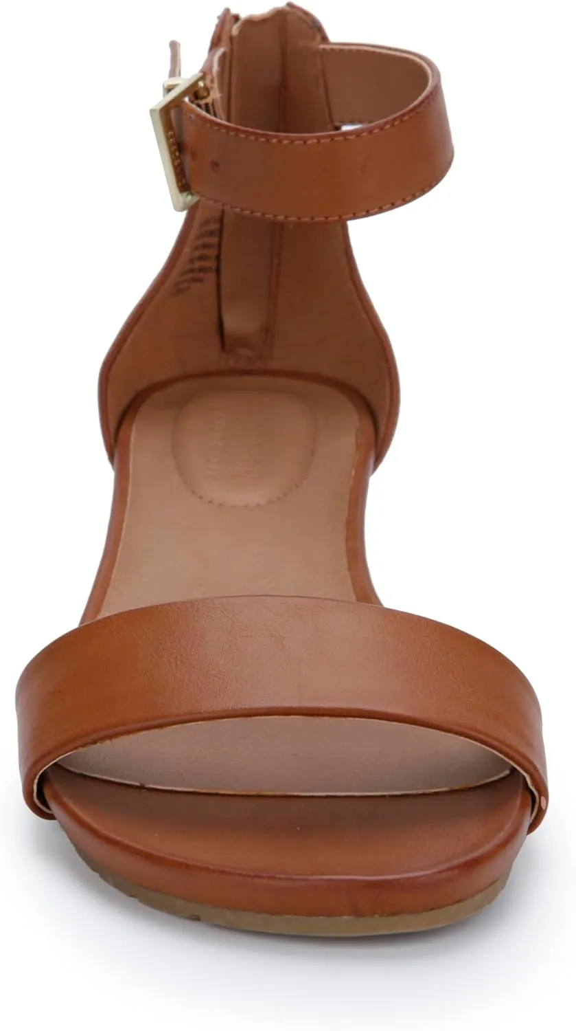 Kenneth Cole REACTION Women's Viber 2 Piece Wedge Sandal