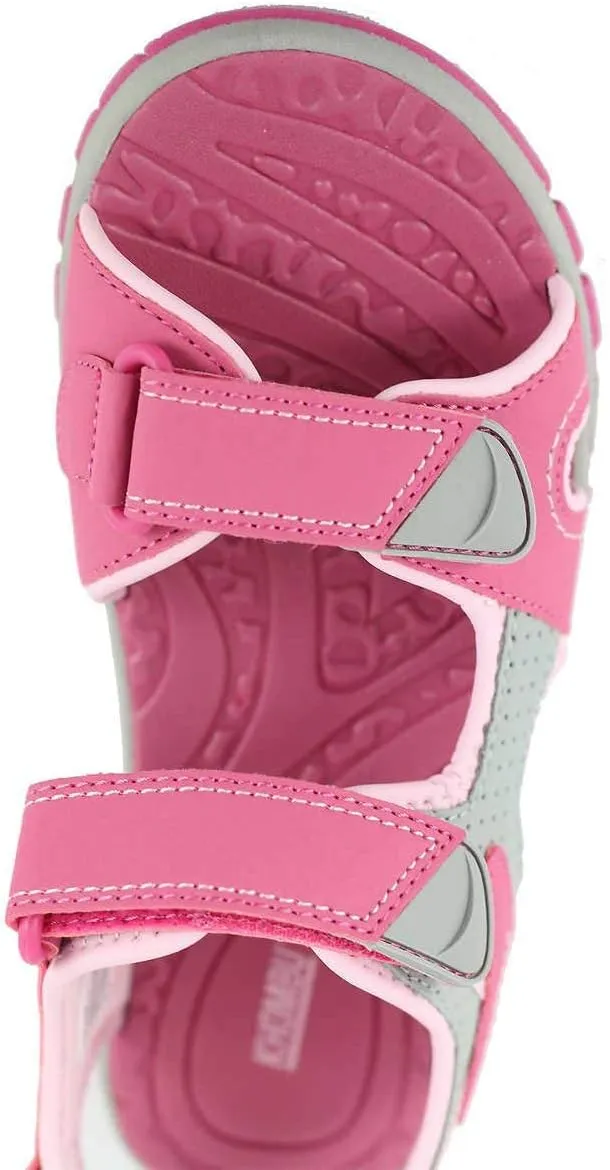 Khombu Girl's River Sandal Pink/Grey
