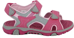 Khombu Girl's River Sandal Pink/Grey