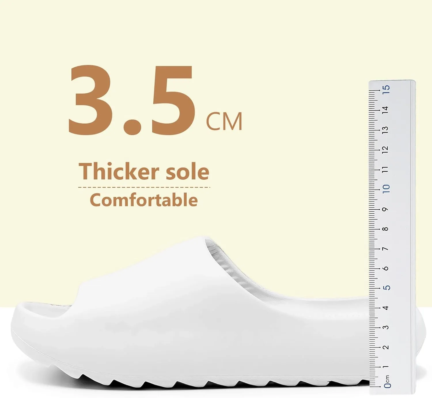Kids Cloud Slides Slippers For Girls Boys,Pillow House Slippers Non-Slip Super Soft Quick Drying Shower Cushioned Slides Bathroom Thick Sole Sandals Indoor Outdoor Slippers