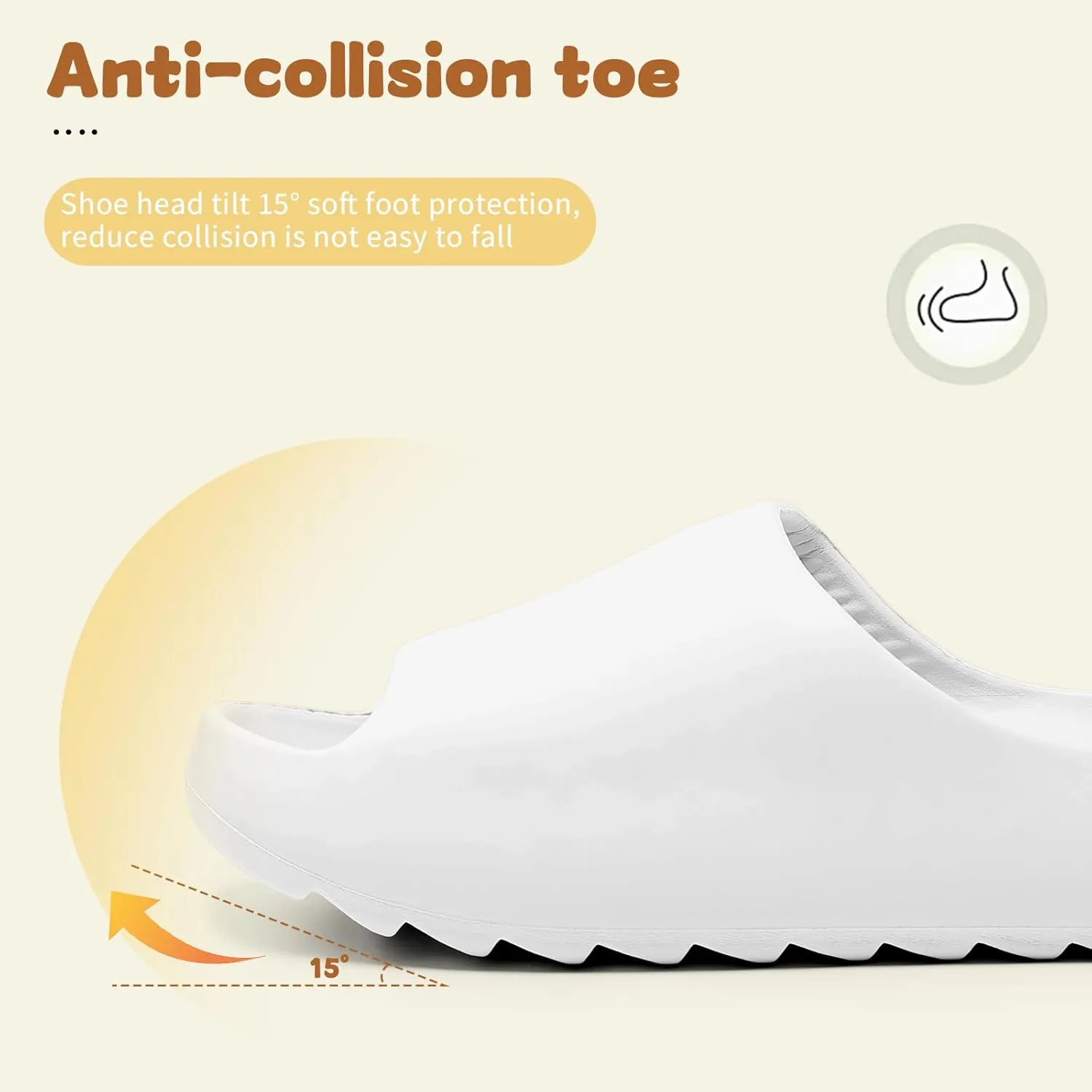 Kids Cloud Slides Slippers For Girls Boys,Pillow House Slippers Non-Slip Super Soft Quick Drying Shower Cushioned Slides Bathroom Thick Sole Sandals Indoor Outdoor Slippers