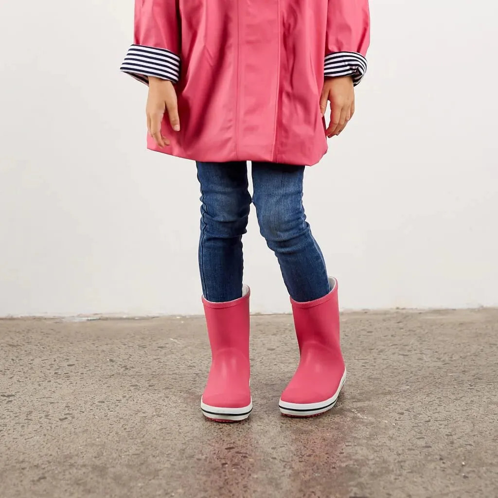 Kids Rubber Gumboots - Pink