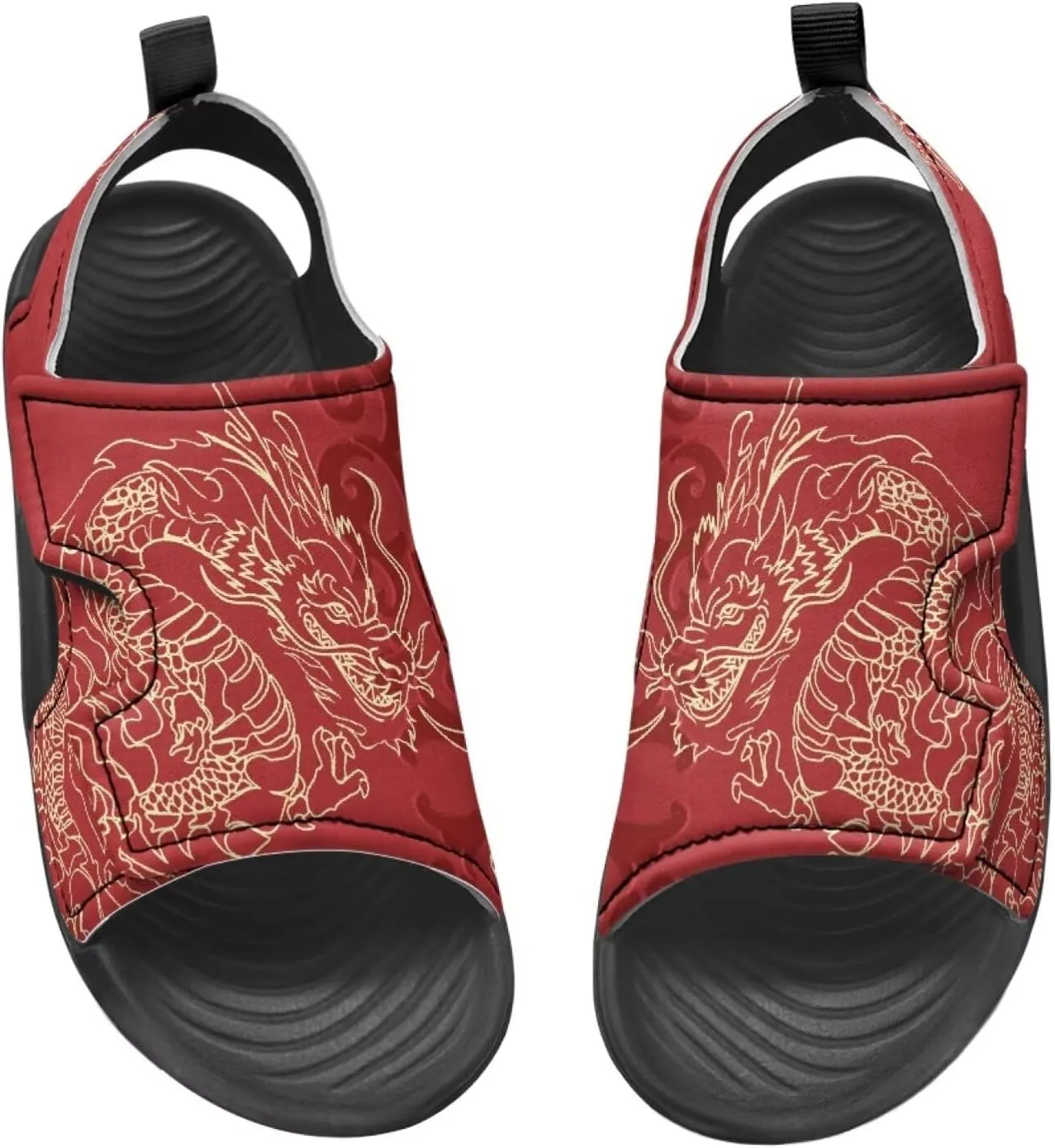Kids Sandals Boys Girls Summer Outdoor Non-slip Athletic Sandals Adjustable Sport Sandal Lightweight Beach Gifts for Toddler/Little/Big Kid
