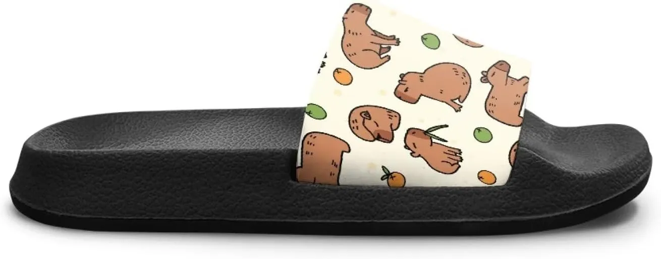 Kids Summer Sandals Cute Cartoon Slides for Girls & Boys Beach Pool House Shoes