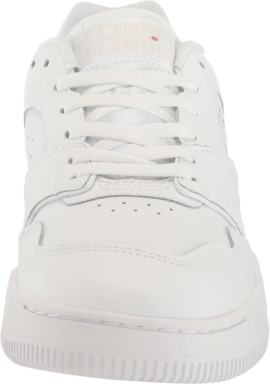 Lacoste Men's Lineshot Mesh Collar Leather Sneaker
