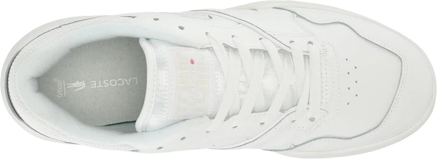 Lacoste Men's Lineshot Mesh Collar Leather Sneaker