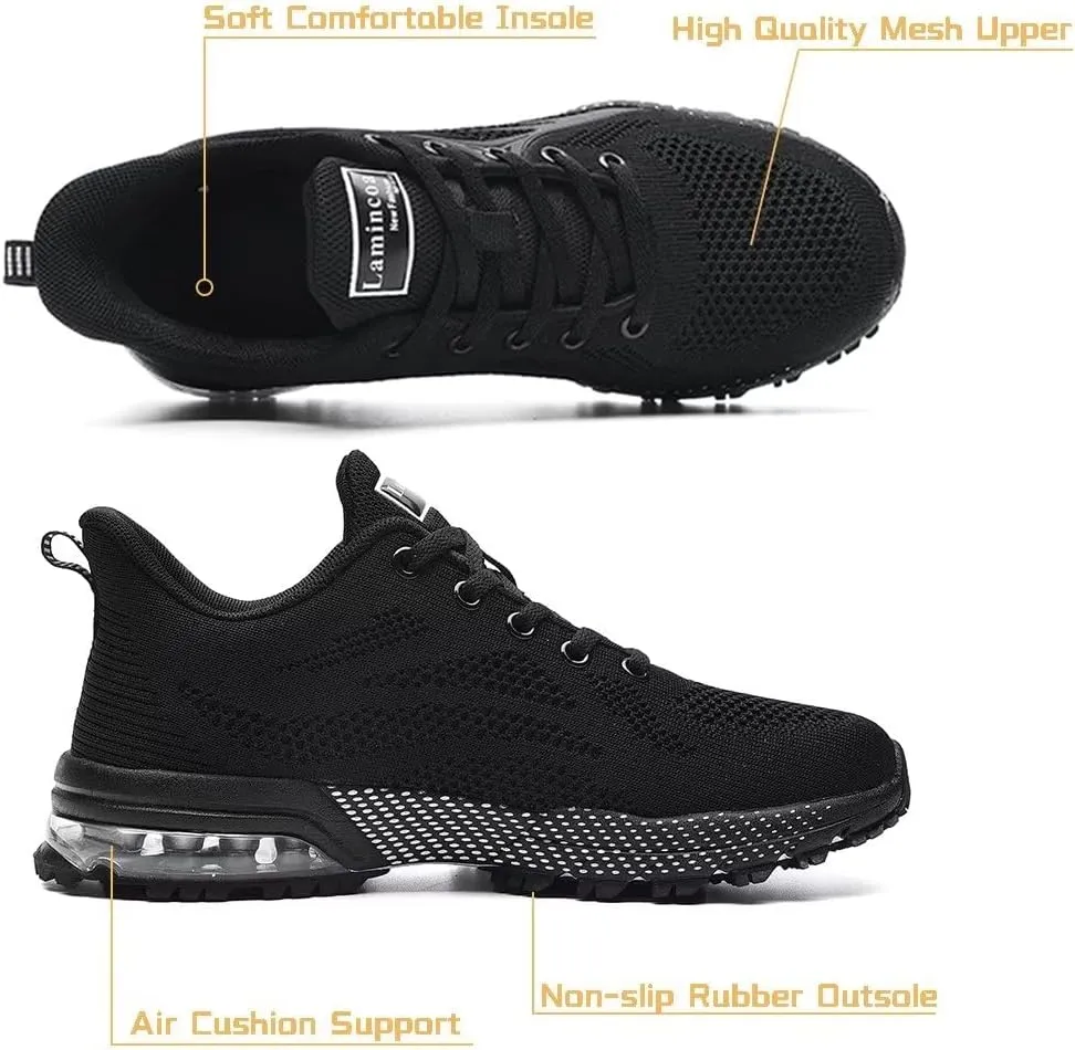 Lamincoa Womens Air Running Shoes Athletic Women Sneakers Non Slip Womens Tennis Shoes