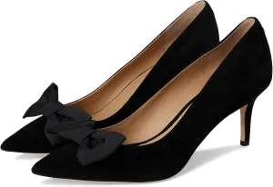 Lauren Ralph Lauren Women's Lanette Bow-Trim Suede Pumps