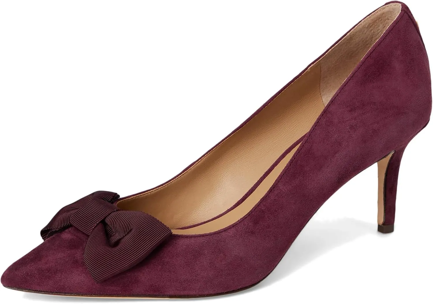 Lauren Ralph Lauren Women's Lanette Bow-Trim Suede Pumps