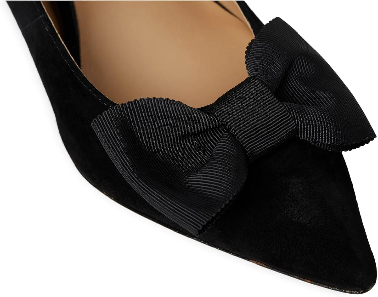 Lauren Ralph Lauren Women's Lanette Bow-Trim Suede Pumps
