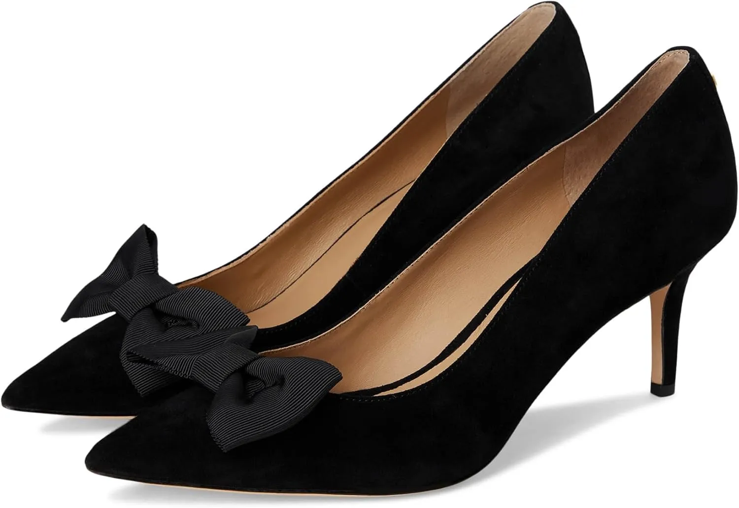 Lauren Ralph Lauren Women's Lanette Bow-Trim Suede Pumps