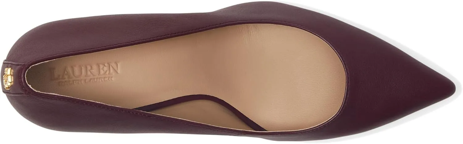 Lauren Ralph Lauren Women's Lanette Nappa Leather Pumps