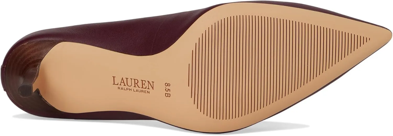 Lauren Ralph Lauren Women's Lanette Nappa Leather Pumps
