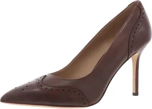 Lauren Ralph Lauren Women's Lynden Nappa & Burnished Leather Pump