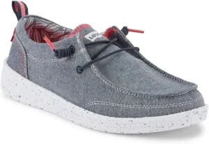 Levi's Kids Newt CHMB Slip-on Unisex Chambray Fashion Sneaker Shoe