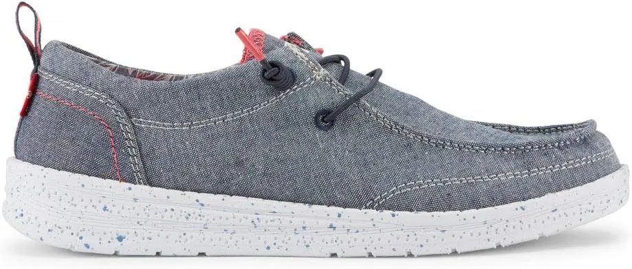 Levi's Kids Newt CHMB Slip-on Unisex Chambray Fashion Sneaker Shoe