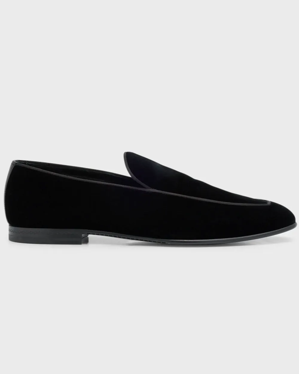 Lido Slip On Loafer in Black