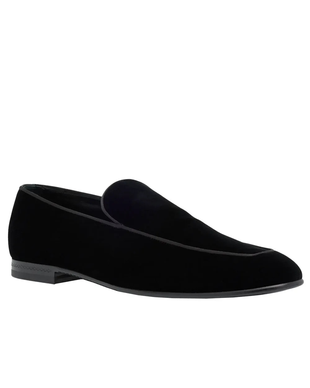 Lido Slip On Loafer in Black