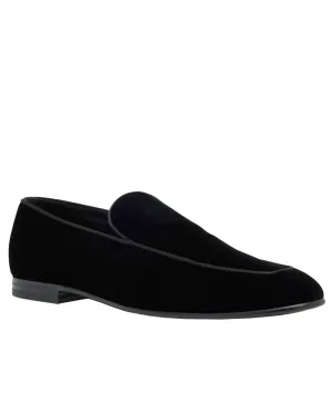 Lido Slip On Loafer in Black