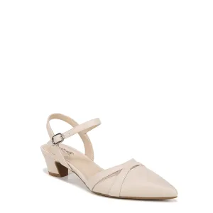 LifeStride Womens Marlee Kitten Heel Pump Almond Milk 11 M