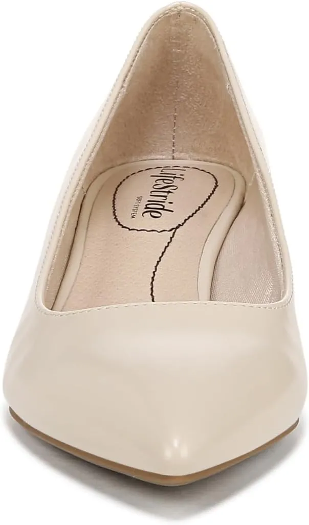 LifeStride Womens Minx Pump Cream 11 M
