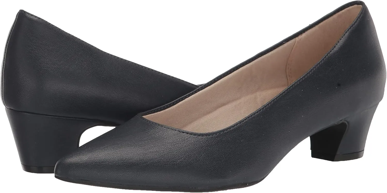 LifeStride Womens Minx Pump Lux Navy 11 M