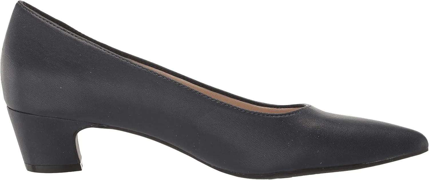 LifeStride Womens Minx Pump Lux Navy 11 M