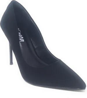 Liliana Women’s Vivienne-1 High Heel Dress Pump Pointed Closed Toe Shoe Classic Pump Heels