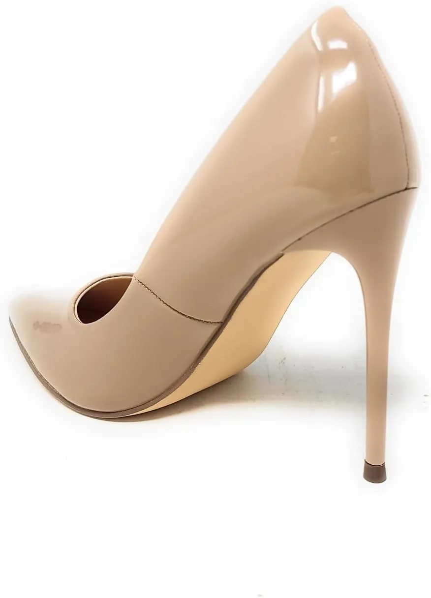 Liliana Women’s Vivienne-1 High Heel Dress Pump Pointed Closed Toe Shoe Classic Pump Heels